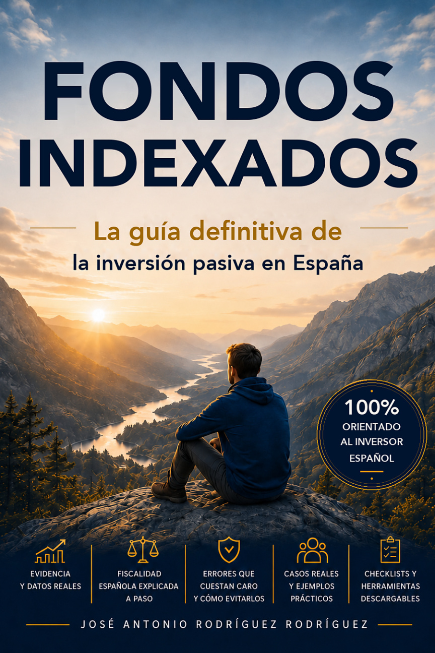 Portada completa ampliada del libro Fondos indexados