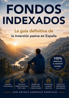 Portada del libro Fondos indexados, de José Antonio Rodríguez